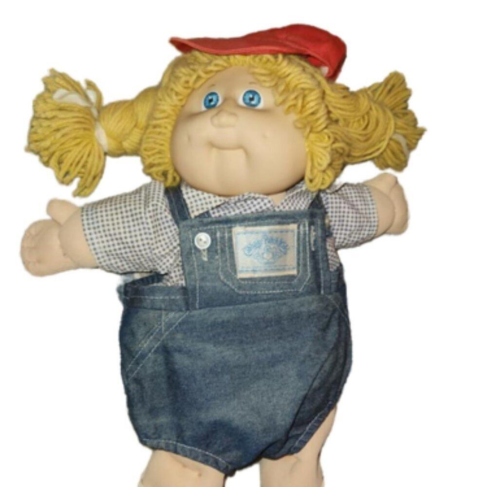 Cabbage Patch Blonde Doll || EUC